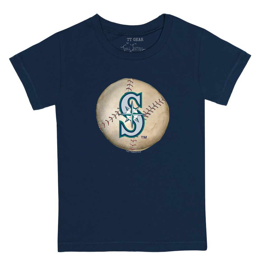 Seattle Mariners Tiny Turnip Youth Stitched Baseball T-Shirt - MLB