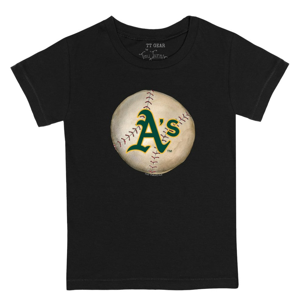 Athletics Tiny Turnip Youth Stitched Baseball T-Shirt - MLB