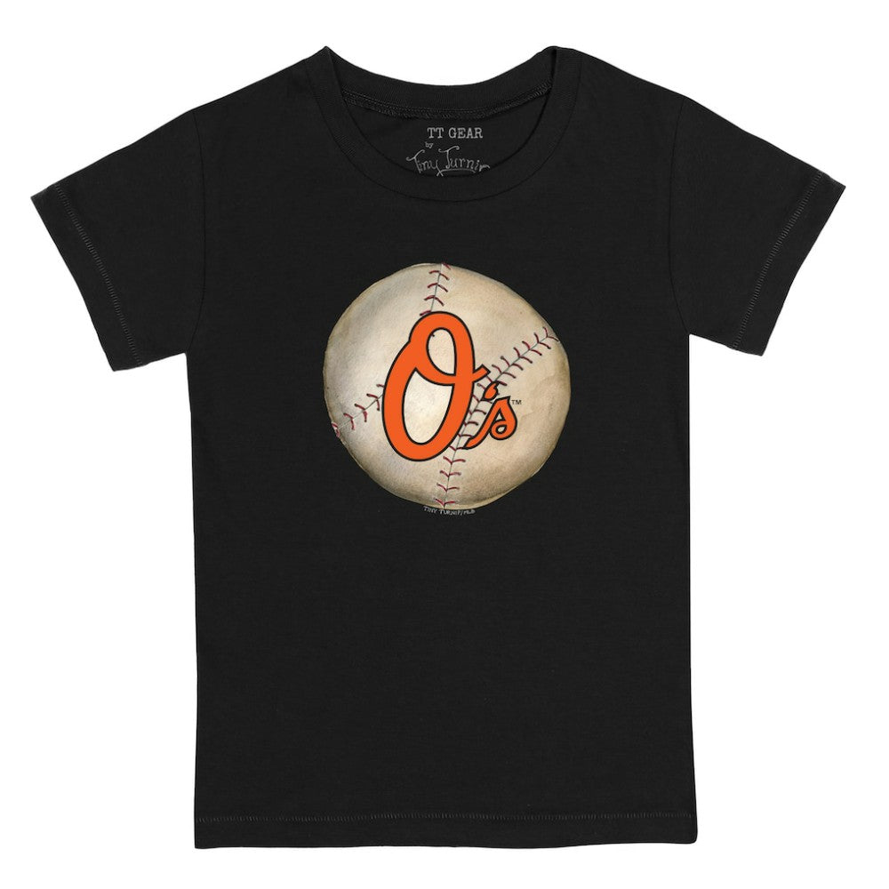Baltimore Orioles Tiny Turnip Youth Stitched Baseball T-Shirt - MLB