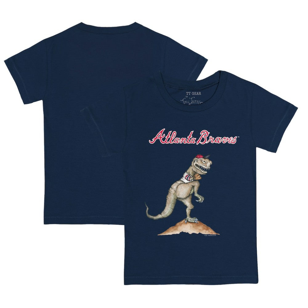 Atlanta Braves Tiny Turnip Youth TT Rex T-Shirt - MLB