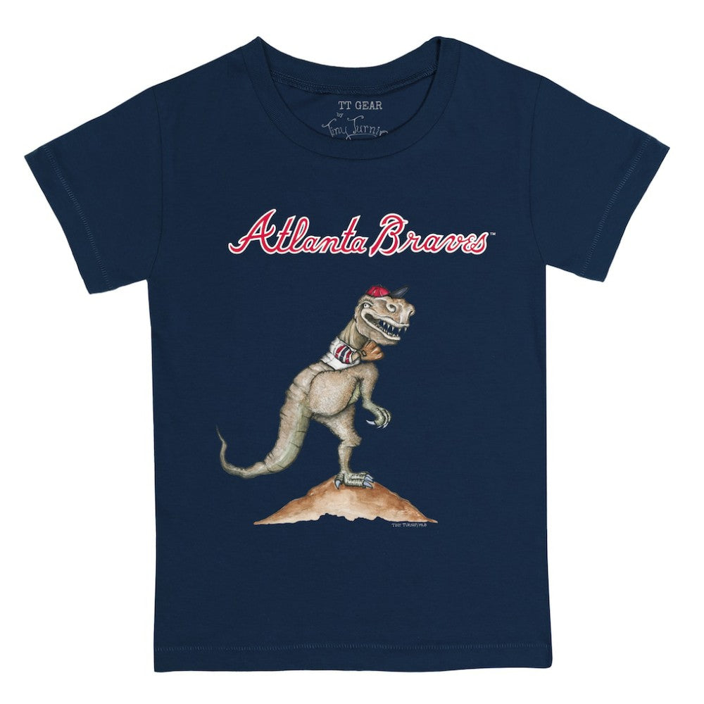 Atlanta Braves Tiny Turnip Youth TT Rex T-Shirt - MLB