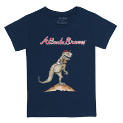 Atlanta Braves Tiny Turnip Youth TT Rex T-Shirt - MLB