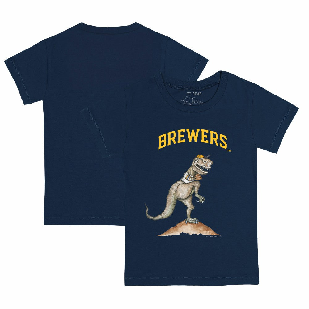 Milwaukee Brewers Tiny Turnip Youth TT Rex T-Shirt - MLB