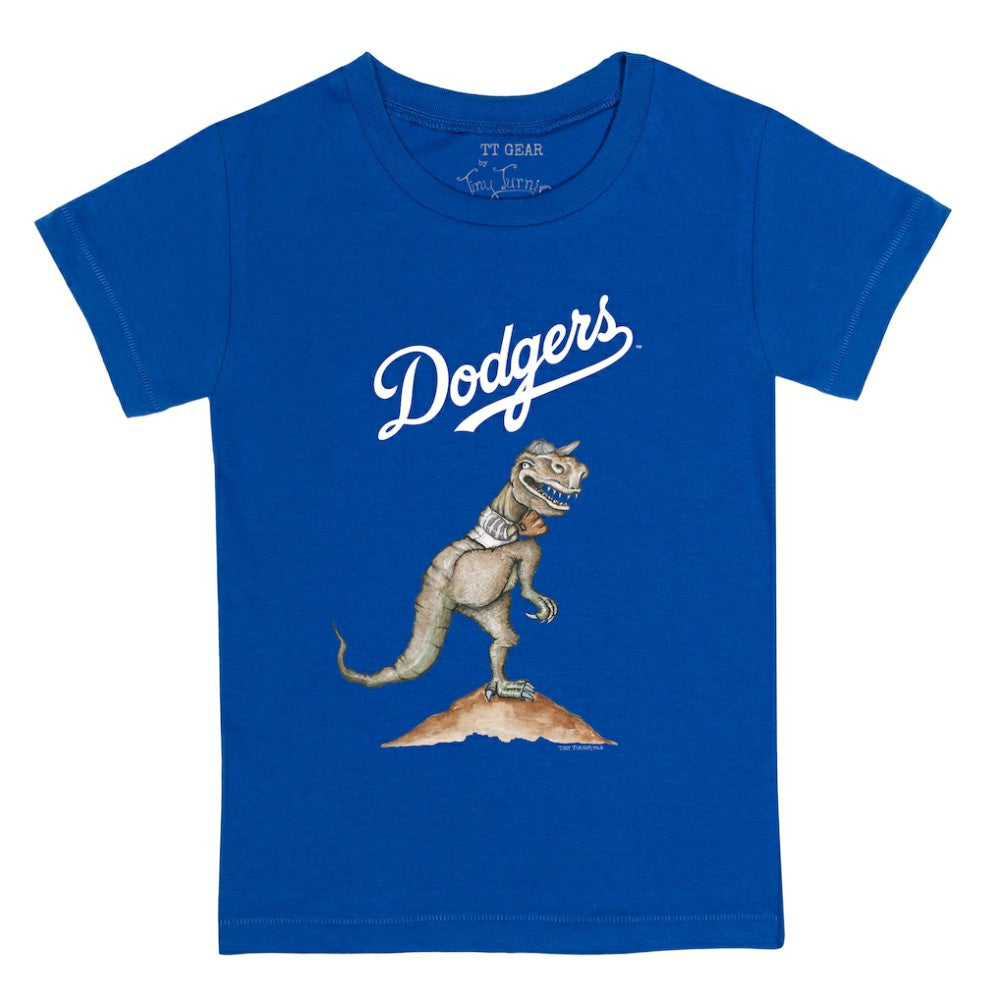 Los Angeles Dodgers Tiny Turnip Youth TT Rex T-Shirt - MLB