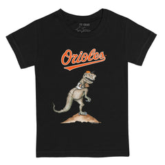 Baltimore Orioles Tiny Turnip Youth TT Rex T-Shirt - MLB
