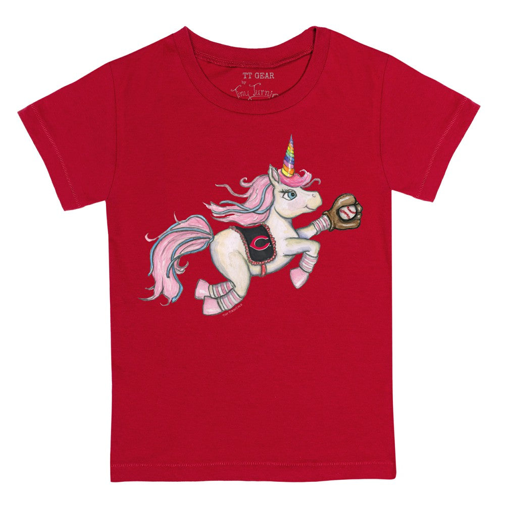 Cincinnati Reds Tiny Turnip Youth Unicorn T-Shirt - MLB