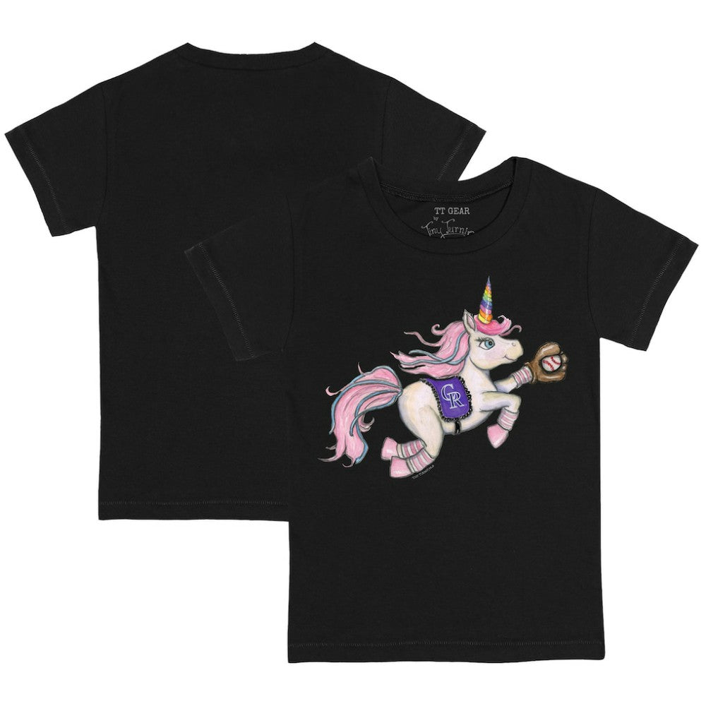 Colorado Rockies Tiny Turnip Youth Unicorn T-Shirt - MLB