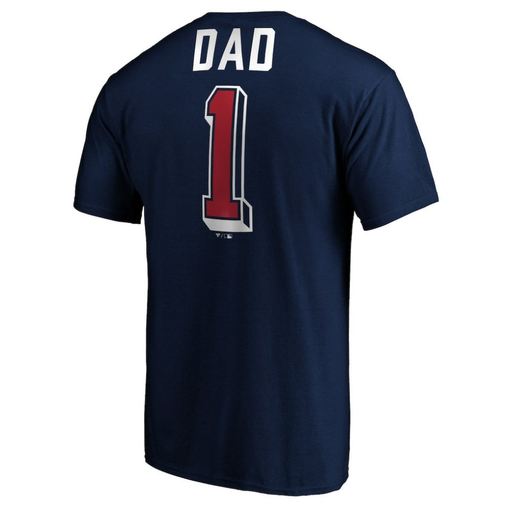 Atlanta Braves Number One Dad T-Shirt - MLB
