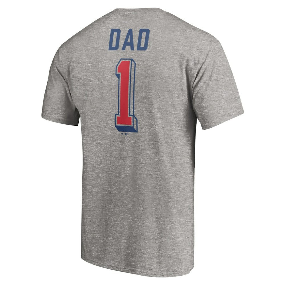 Chicago Cubs Number One Dad T-Shirt - MLB