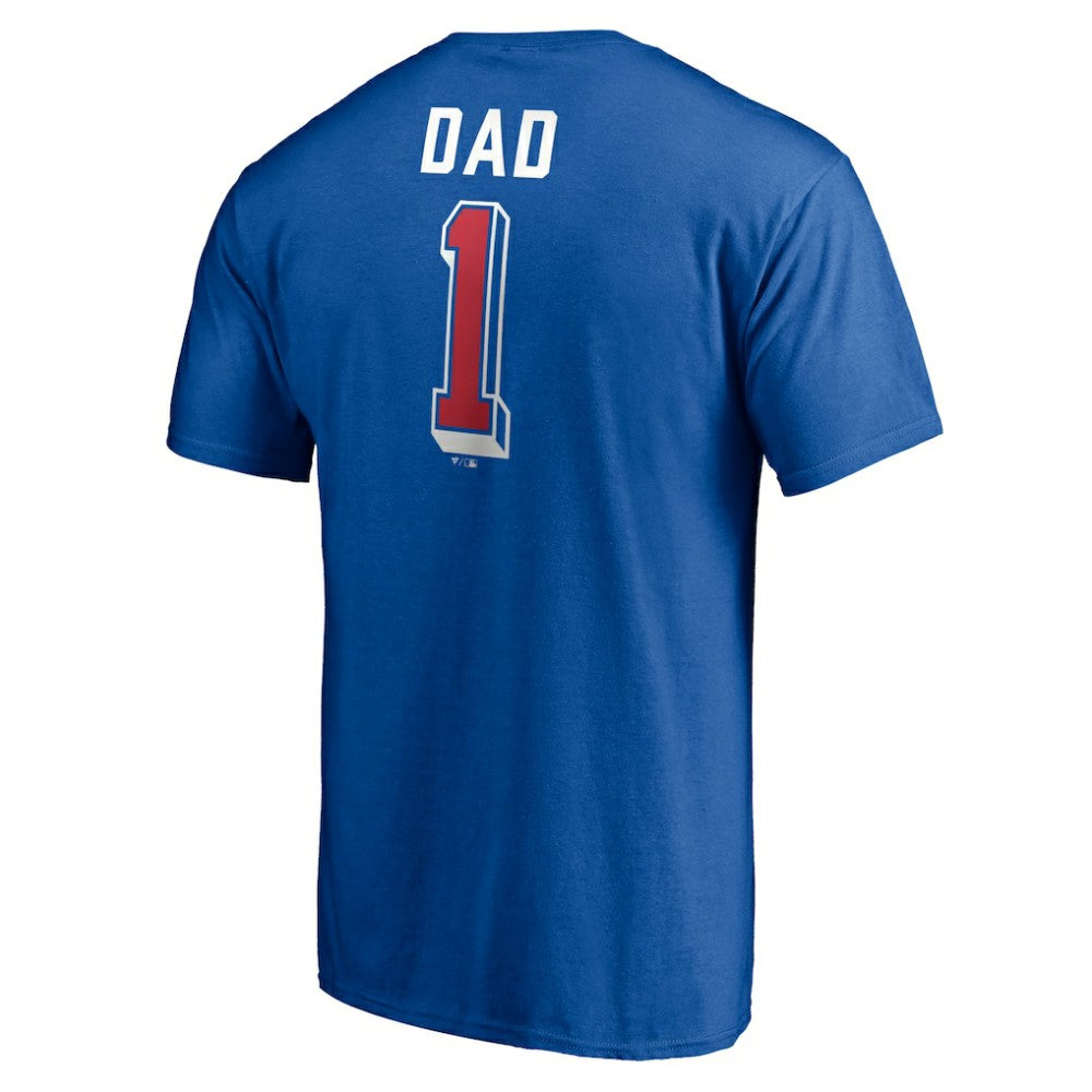 Philadelphia Phillies Number One Dad T-Shirt - MLB