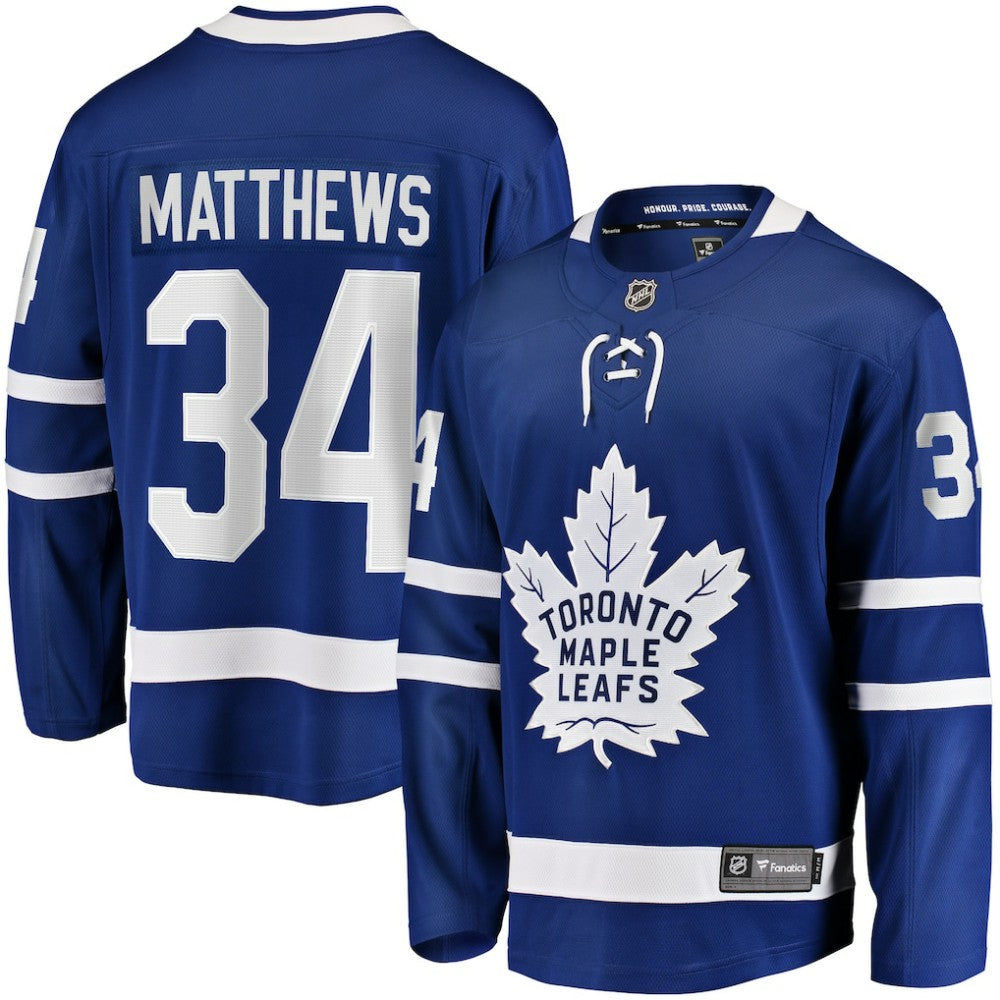 Auston Matthews Toronto Maple Leafs Fanatics Home Breakaway Jersey - Blue - NHL