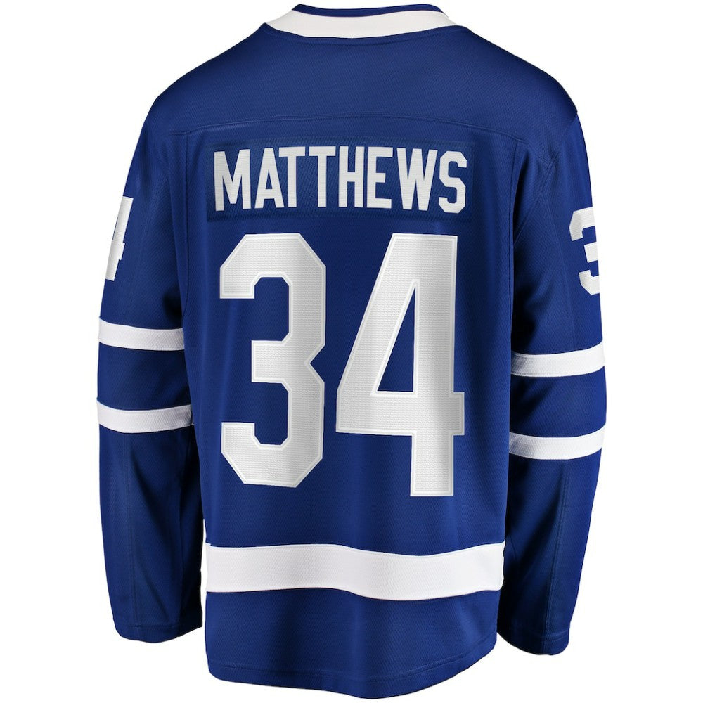 Auston Matthews Toronto Maple Leafs Fanatics Home Breakaway Jersey - Blue - NHL