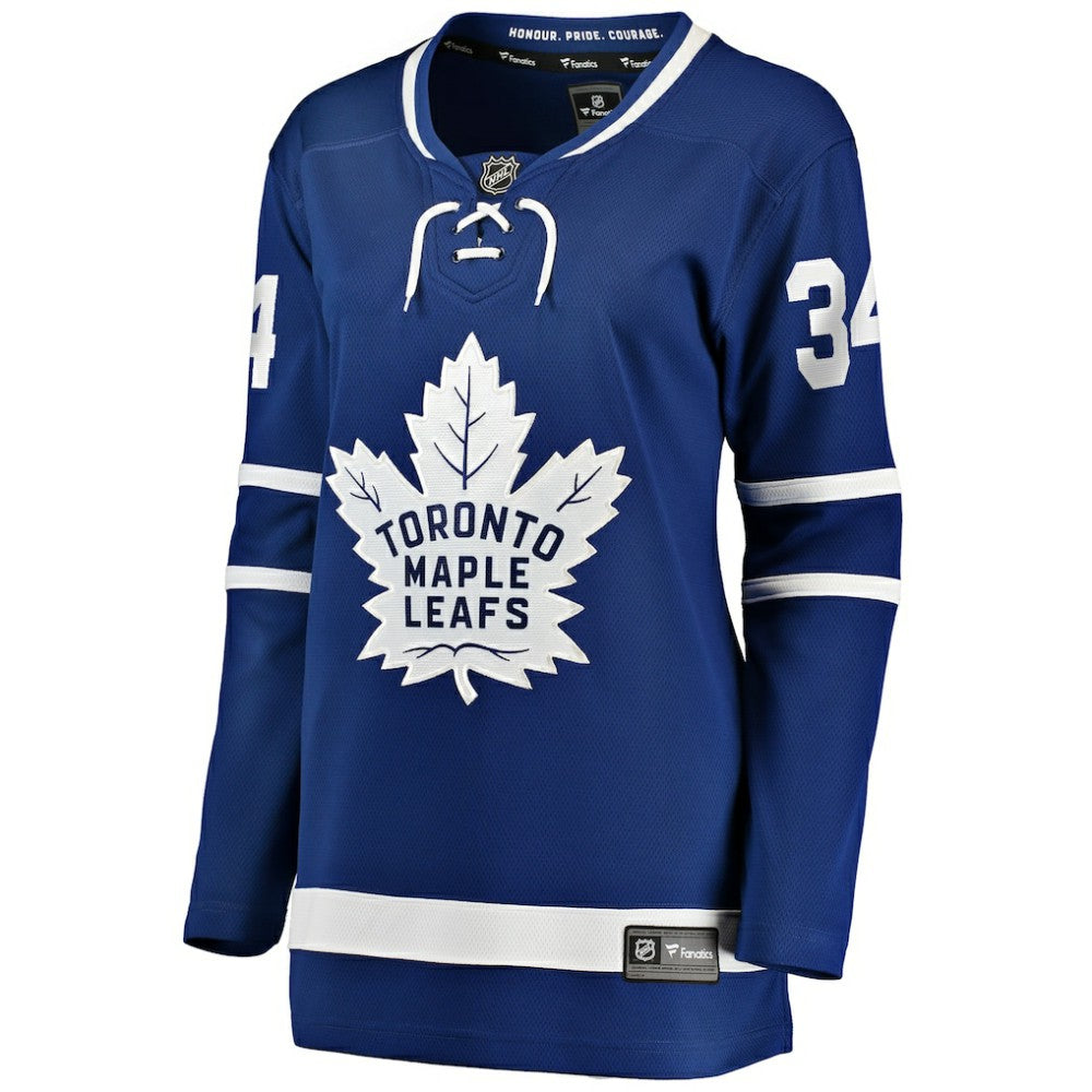 Auston Matthews Toronto Maple Leafs Fanatics Women's Home Breakaway Jersey - Blue - NHL