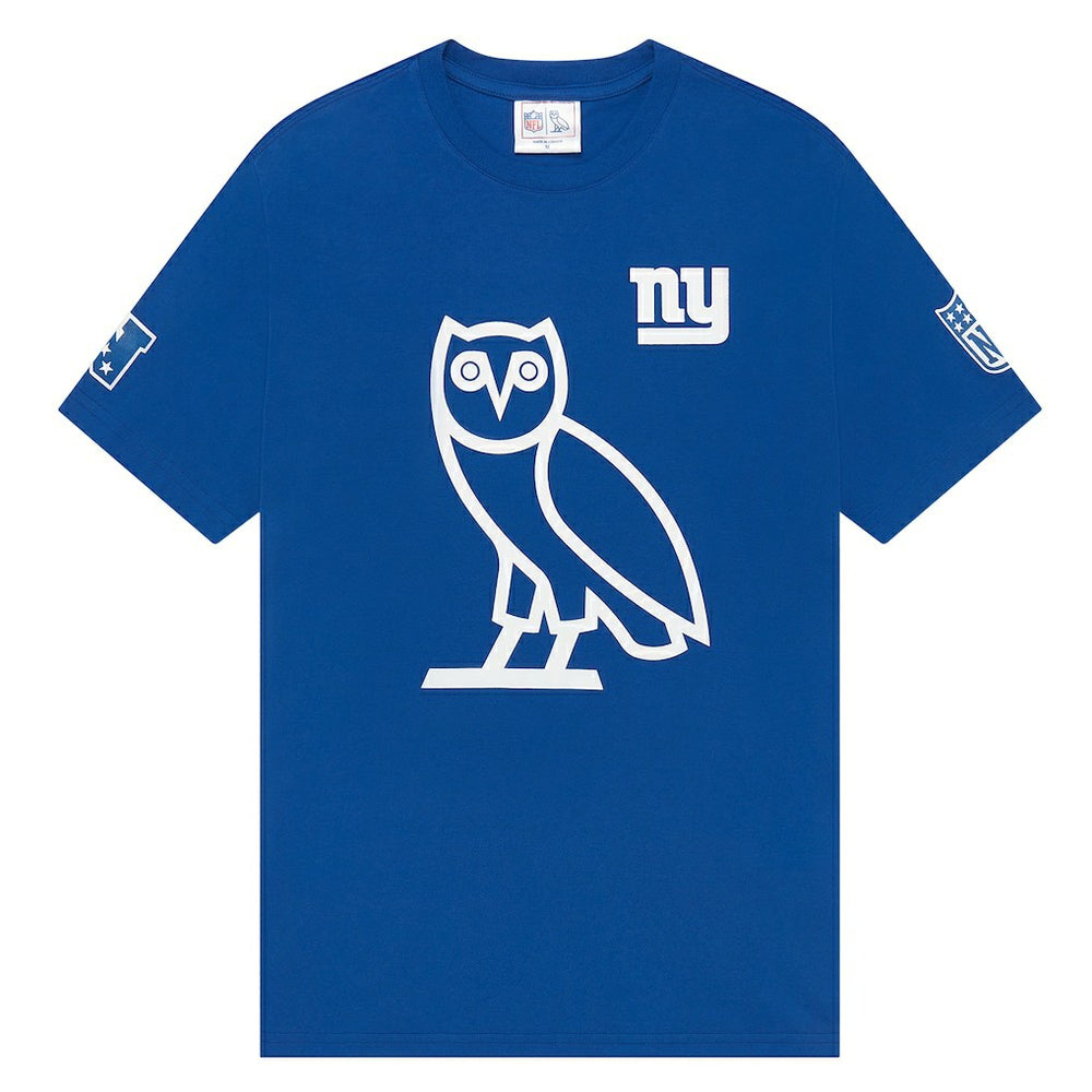 New York Giants OVO Owl Logo T-Shirt Royal | NFL