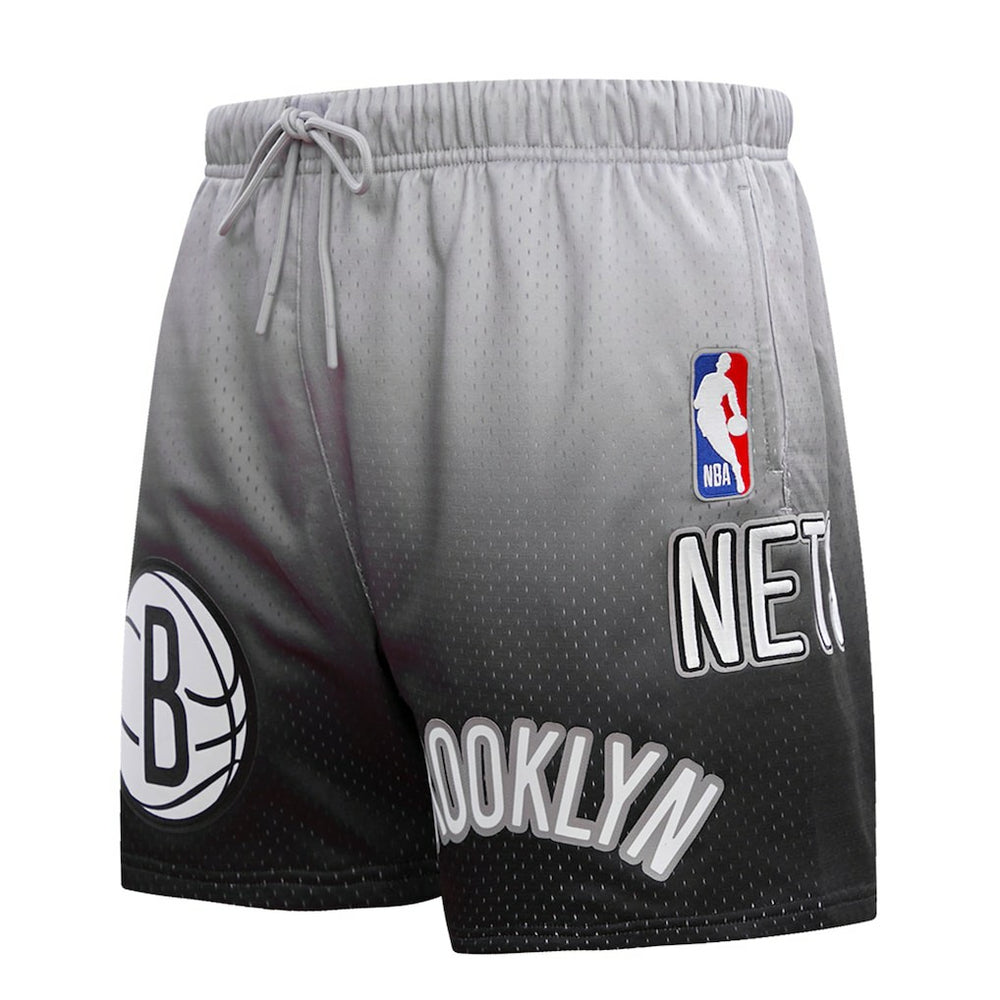 Brooklyn Nets Pro Standard Ombre Mesh Shorts Black/Gray - NBA