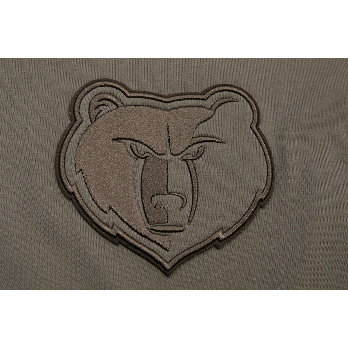 Memphis Grizzlies Pro Standard Neutrals Short Sleeve Pullover Hoodie Brown - NBA