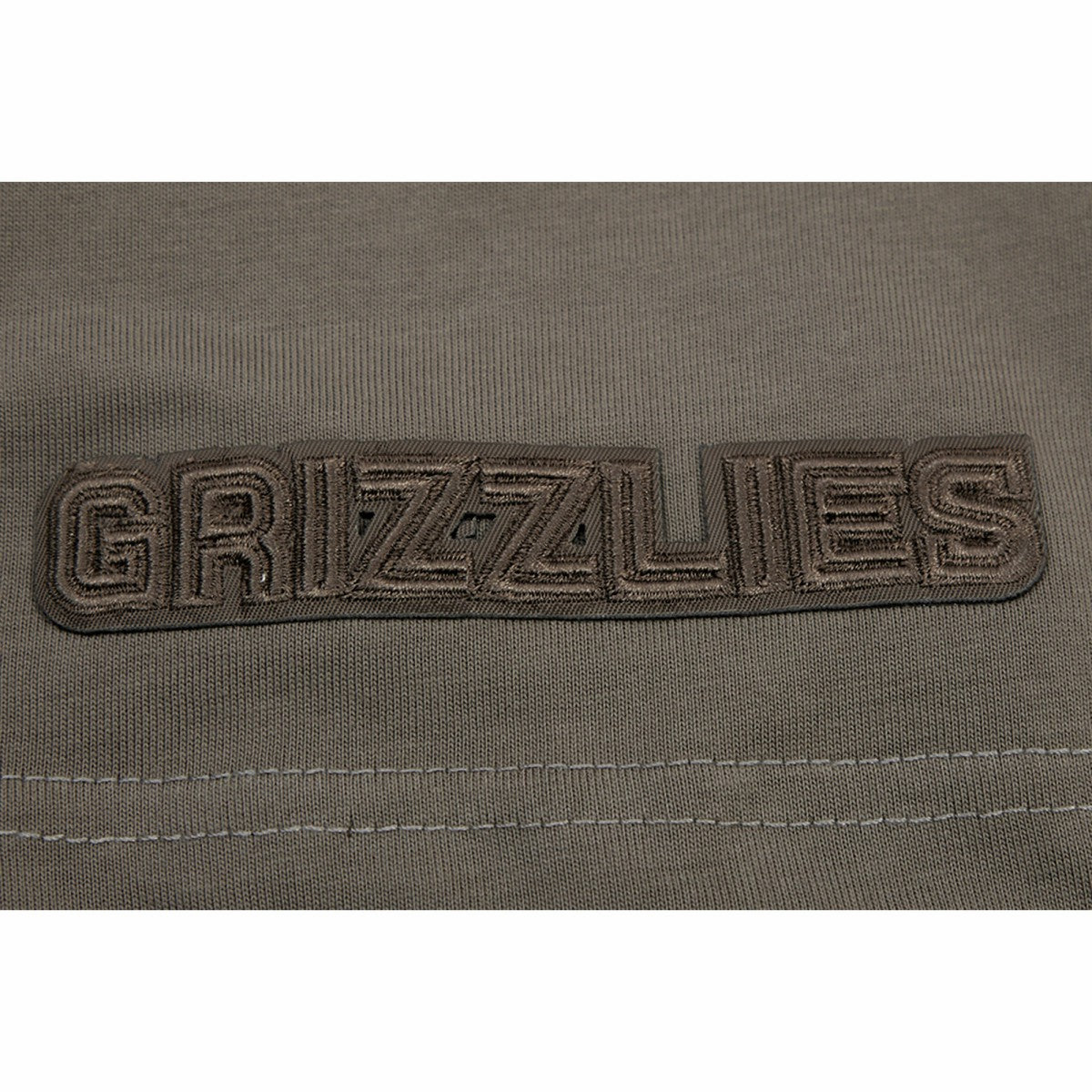 Memphis Grizzlies Pro Standard Neutrals Short Sleeve Pullover Hoodie Brown - NBA