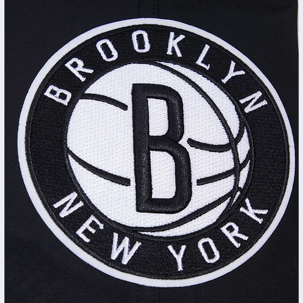 Brooklyn Nets Pro Standard Classics Woven Shorts Black - NBA