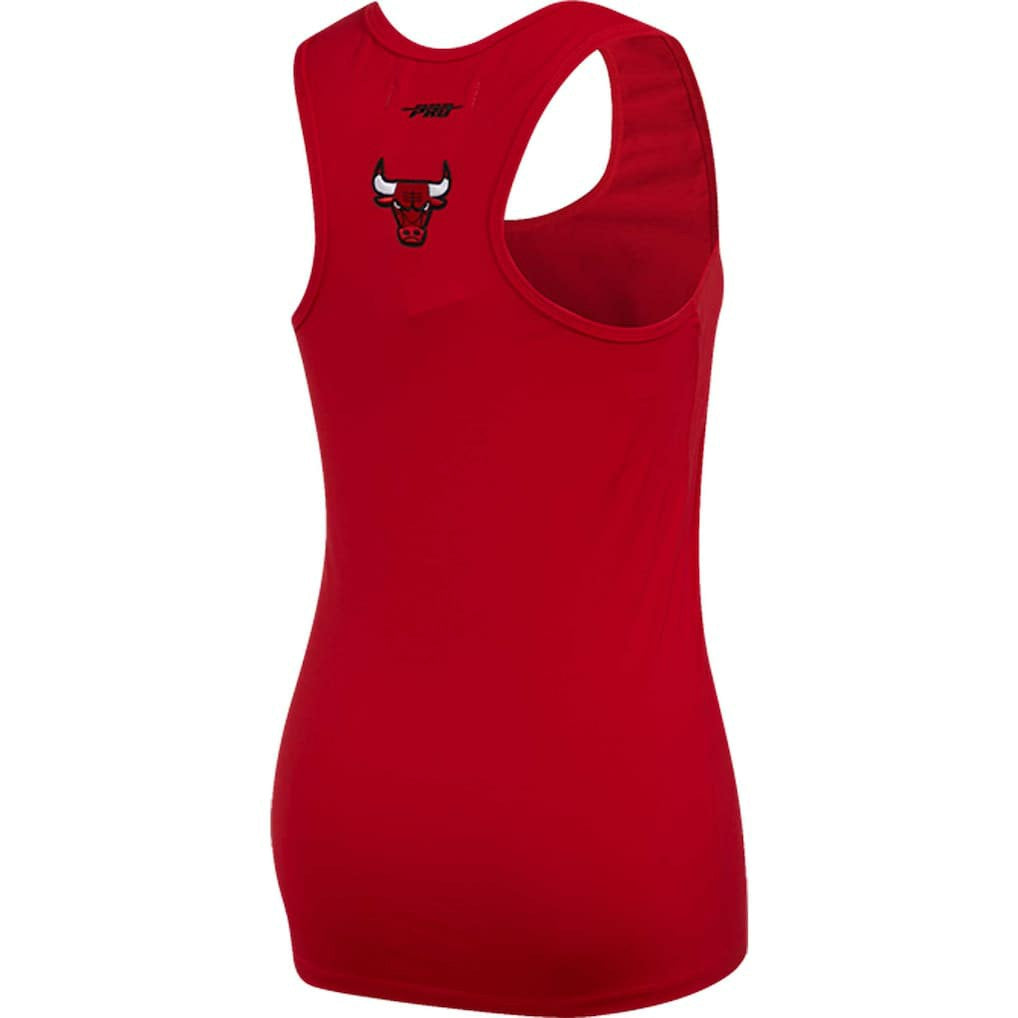 Chicago Bulls Pro Standard Women's Script Tank Top Red - NBA