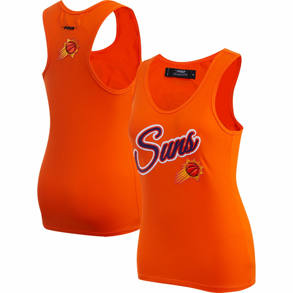 Phoenix Suns Pro Standard Women's Script Tank Top Orange - NBA