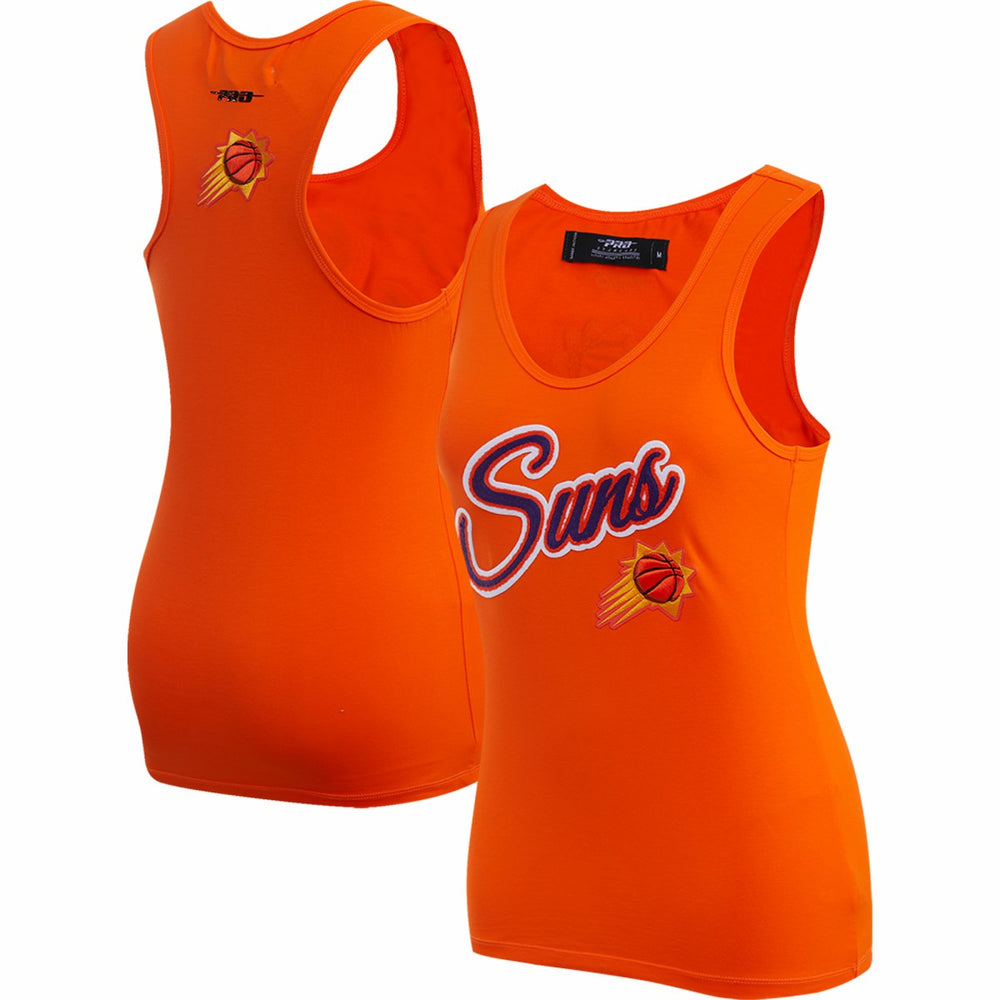 Phoenix Suns Pro Standard Women's Script Tank Top Orange - NBA