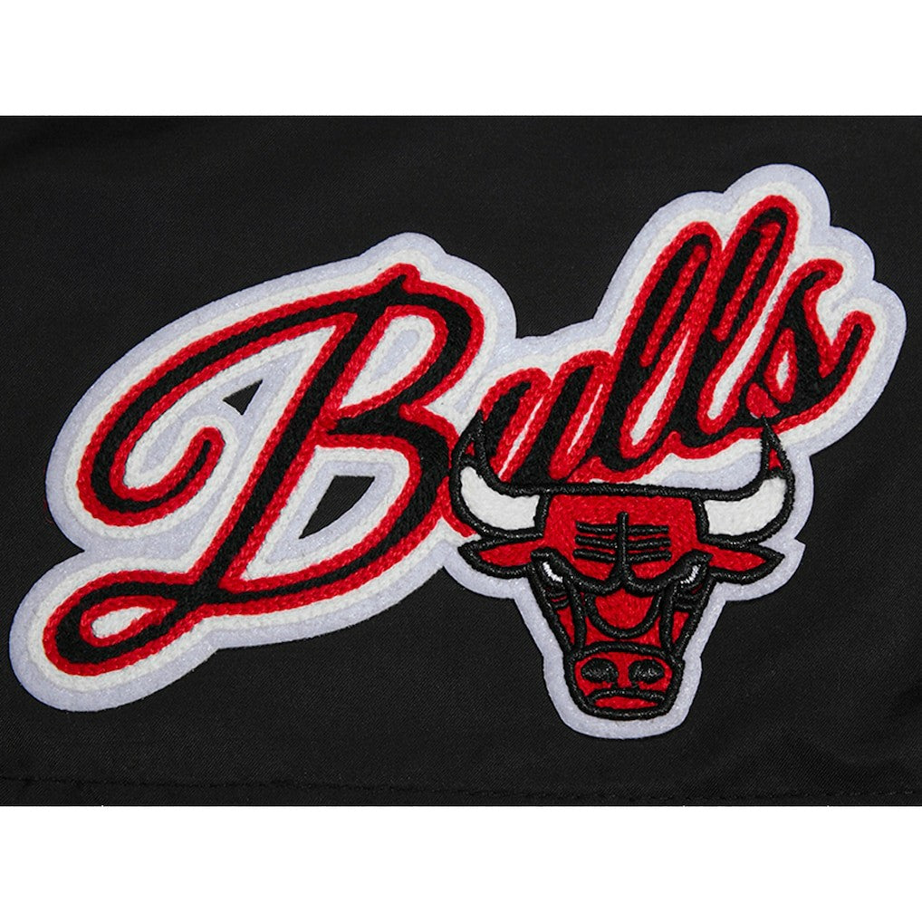 Chicago Bulls Pro Standard Women's Script Woven Shorts Black - NBA