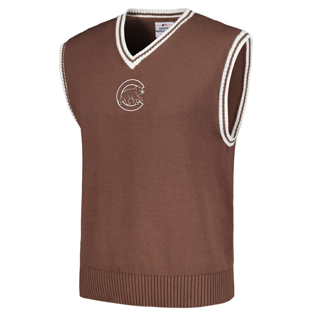 Chicago Cubs PLEASURES Knit V-Neck Pullover Sweater Vest - MLB
