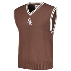 Chicago White Sox PLEASURES Knit V-Neck Pullover Sweater Vest - MLB