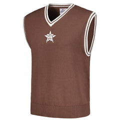 Houston Astros PLEASURES Knit V-Neck Pullover Sweater Vest - MLB