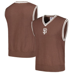 San Francisco Giants PLEASURES Knit V-Neck Pullover Sweater Vest - MLB