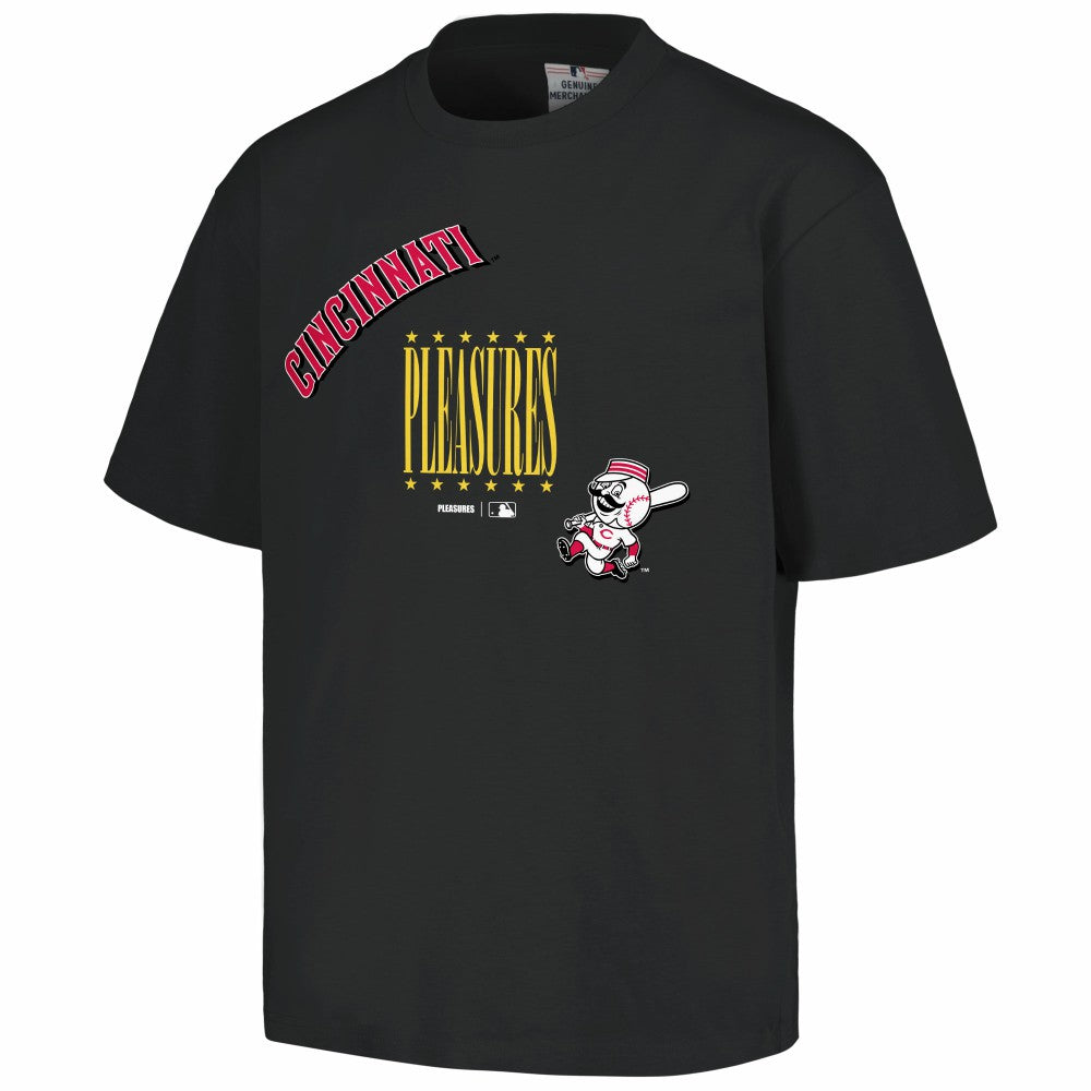 Cincinnati Reds PLEASURES Repurpose T-Shirt - MLB