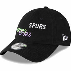 Tottenham Hotspur New Era Triple Wordmark 9FORTY Adjustable Hat Black | New Era discount