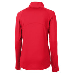 Philadelphia Phillies Cutter & Buck Women's Americana Logo Adapt Eco Knit Stretch Recycled Half-Zip Pullover Top - MLB