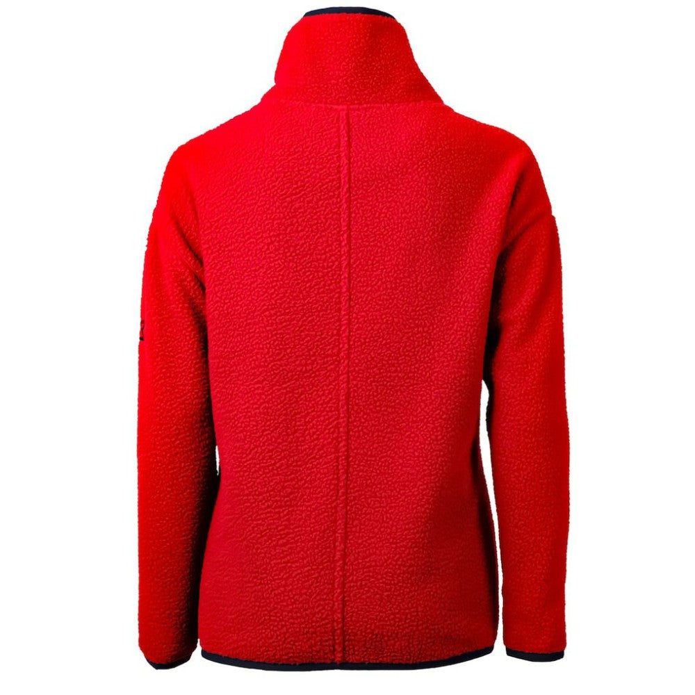 San Diego Padres Cutter & Buck Women's Americana Logo Cascade Eco Sherpa Fleece Half-Zip Pullover Jacket - MLB