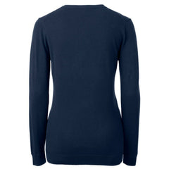 Pittsburgh Pirates Cutter & Buck Women's Americana Logo Lakemont Tri-Blend V-Neck Pullover Sweater - MLB