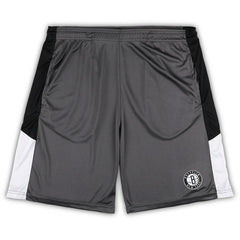 Brooklyn Nets Big & Tall Shorts Gray - NBA
