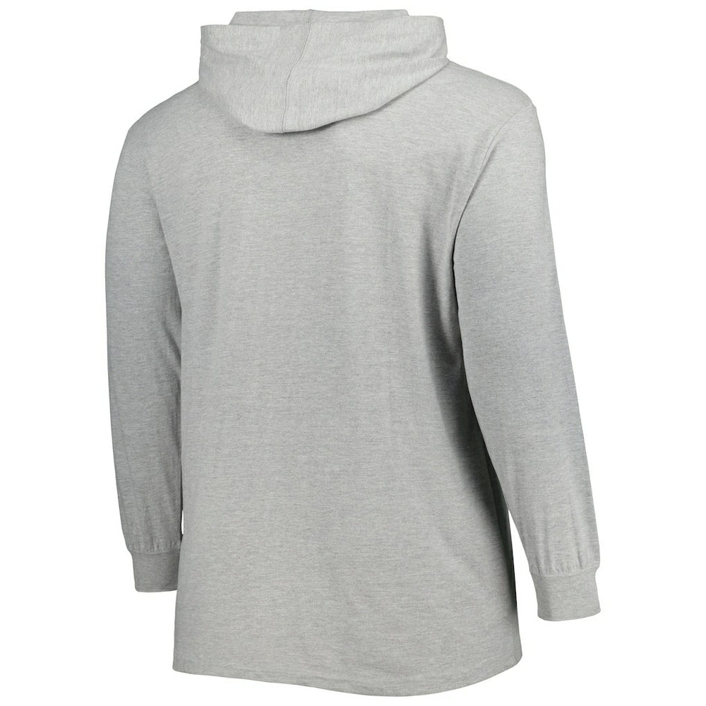 Philadelphia 76ers Big & Tall Pullover Hoodie Heather Gray - NBA