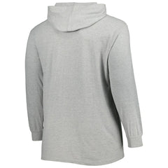 Philadelphia 76ers Big & Tall Pullover Hoodie Heather Gray - NBA