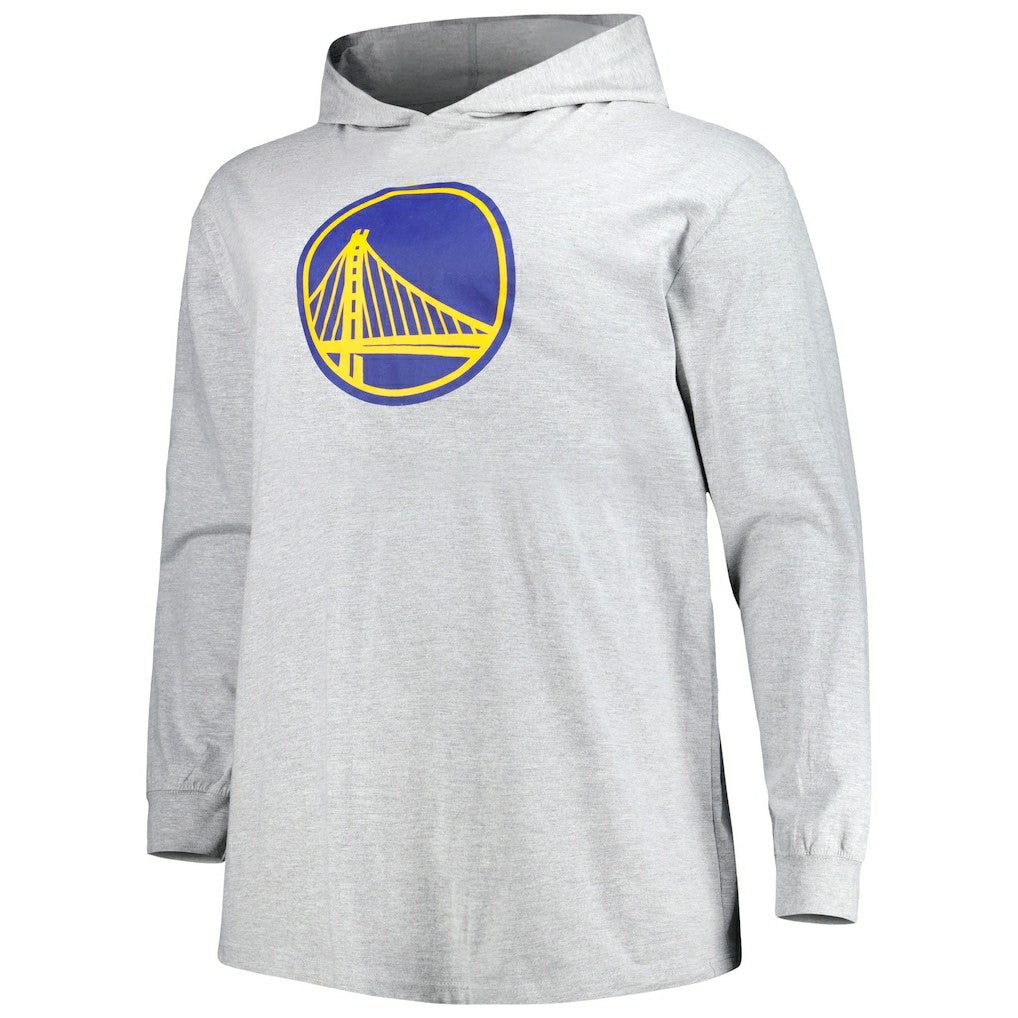 Golden State Warriors Big & Tall Pullover Hoodie Heather Gray - NBA