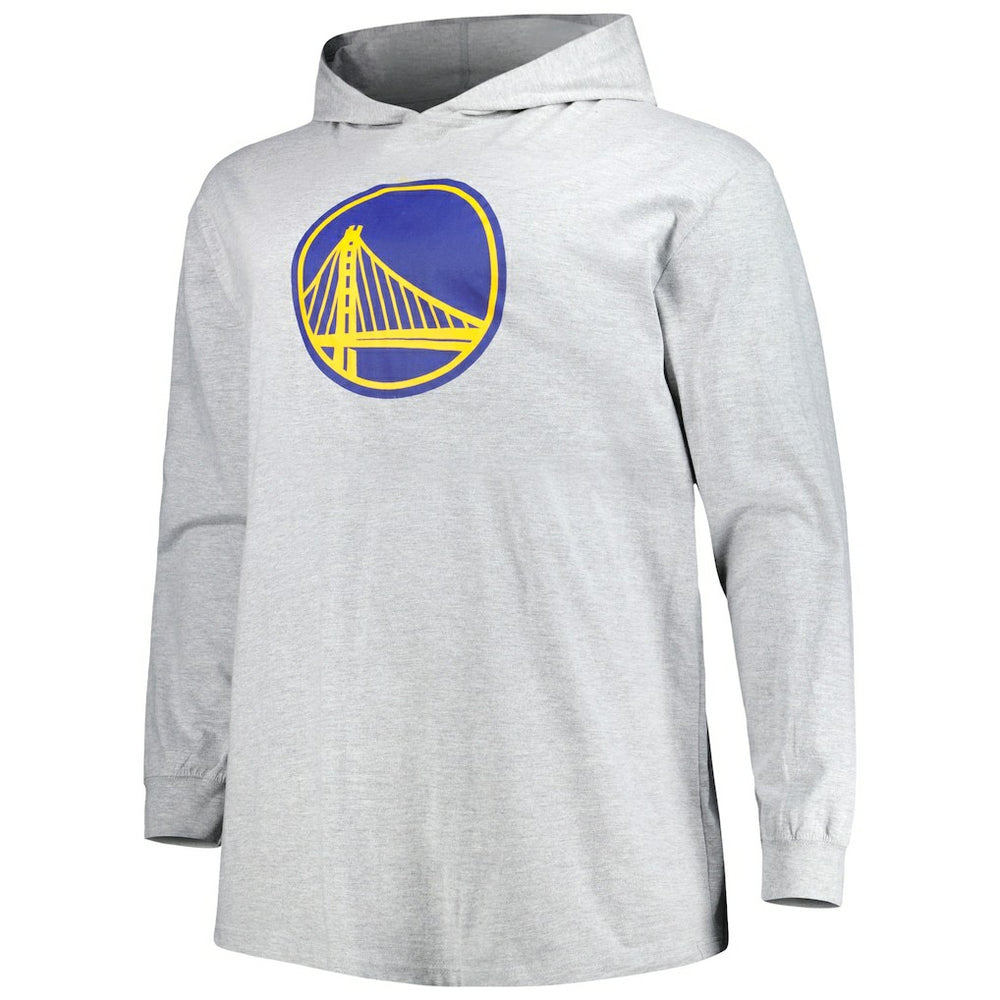 Golden State Warriors Big & Tall Pullover Hoodie Heather Gray - NBA