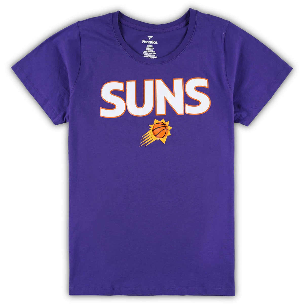 Phoenix Suns Women's Plus Size T-Shirt & Shorts Combo Set Purple/Heather Gray - NBA
