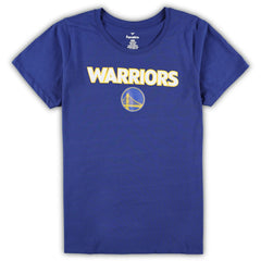 Golden State Warriors Women's Plus Size T-Shirt & Shorts Combo Set Royal/Heather Gray - NBA