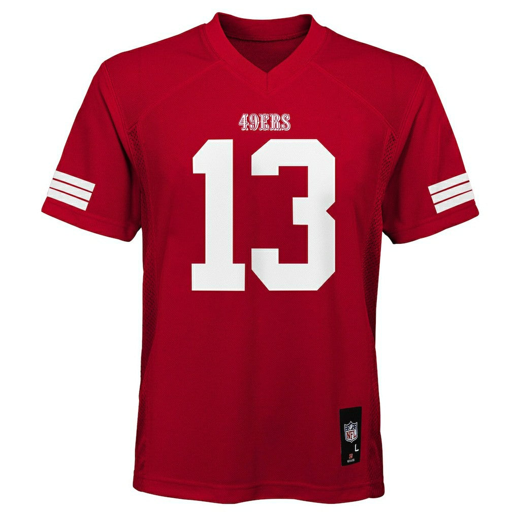 Brock Purdy San Francisco 49ers Youth Replica Player Jersey Scarlet | NFL