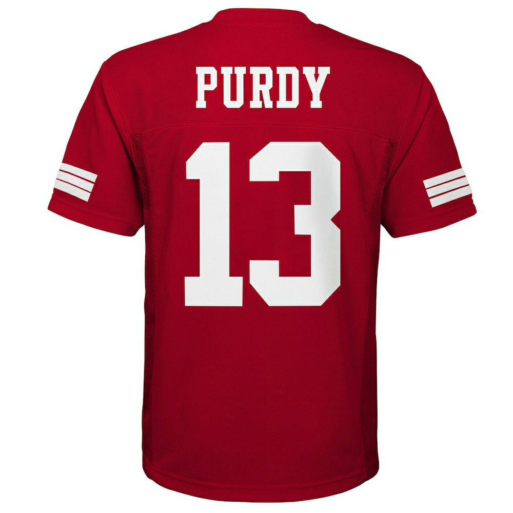 Brock Purdy San Francisco 49ers Youth Replica Player Jersey Scarlet | NFL