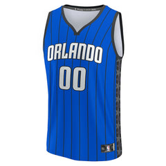 Orlando Magic Fast Break Custom Jersey Blue Statement Edition - NBA