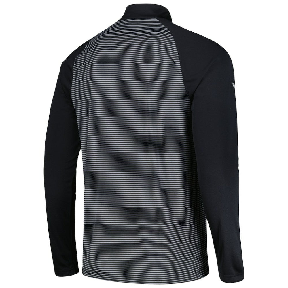San Francisco Giants Levelwear Charter Striped Raglan Quarter-Zip Top - MLB