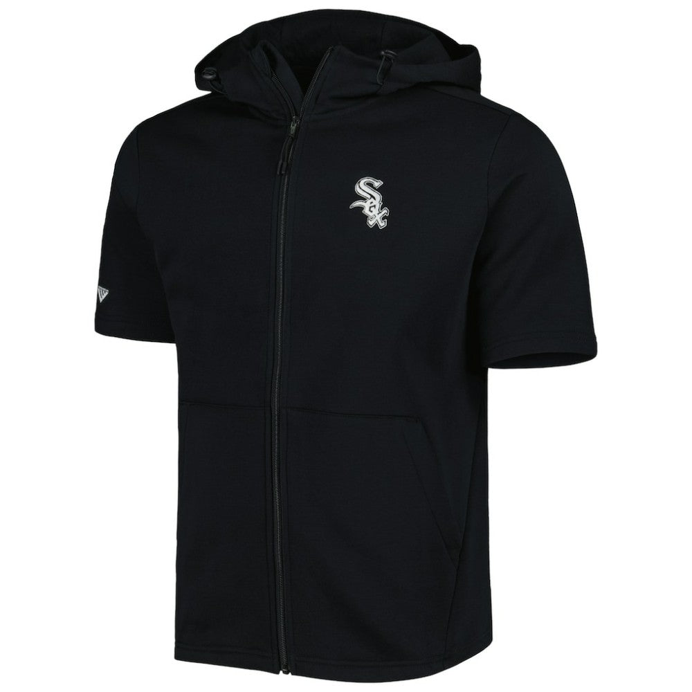 Chicago White Sox Levelwear Recruit Full-Zip Short Sleeve Hoodie - MLB