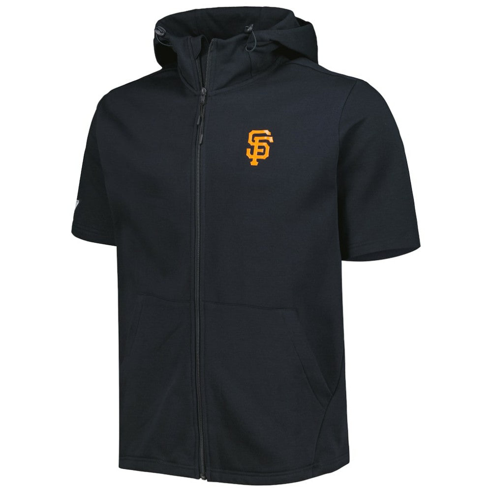 San Francisco Giants Levelwear Recruit Full-Zip Short Sleeve Hoodie - MLB