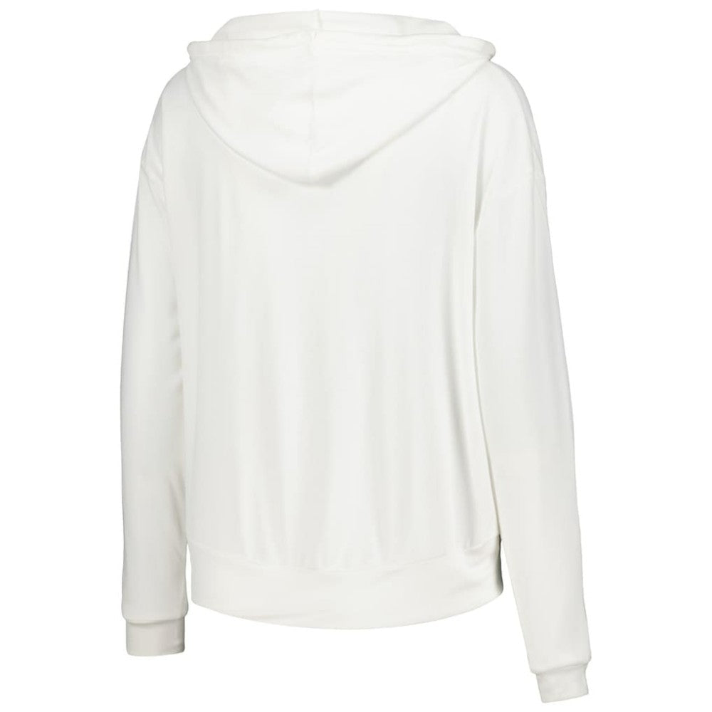 Philadelphia Flyers Concepts Sport Women's Accord Hacci Long Sleeve Hoodie Top - White - NHL