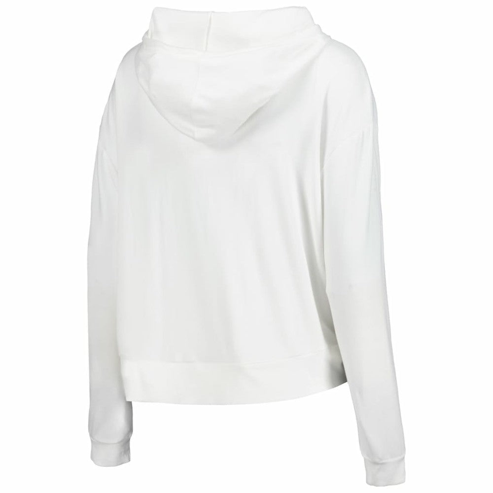Seattle Kraken Concepts Sport Women's Accord Hacci Long Sleeve Hoodie Top - Cream - NHL